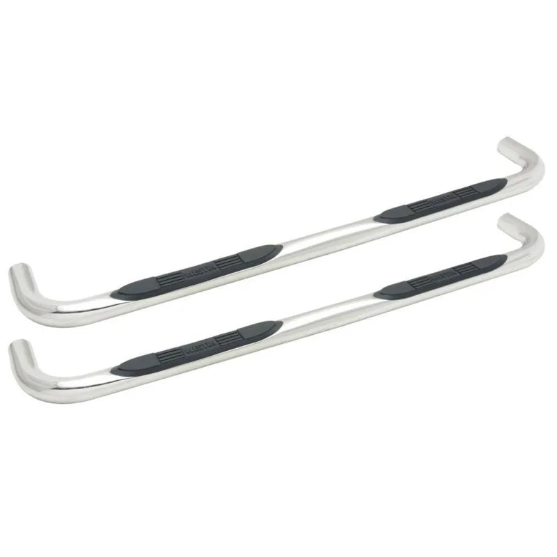Westin 2005-2018 Toyota Tacoma Double Cab E-Series 3 Nerf Step Bars - SS - Main Product View