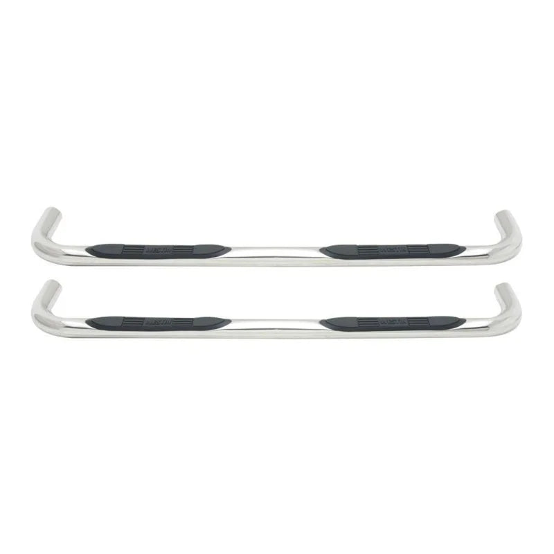 Westin 2005-2018 Toyota Tacoma Double Cab E-Series 3 Nerf Step Bars - SS - Installation View