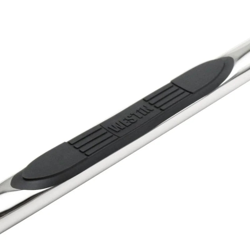 Westin 2006-2010 Ford Explorer E-Series 3 Nerf Step Bars - SS - Back View
