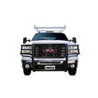 Load image into Gallery viewer, Westin 2007-2010 Chevrolet Silverado 25/3500HD HDX Grille Guard - Black - Back View
