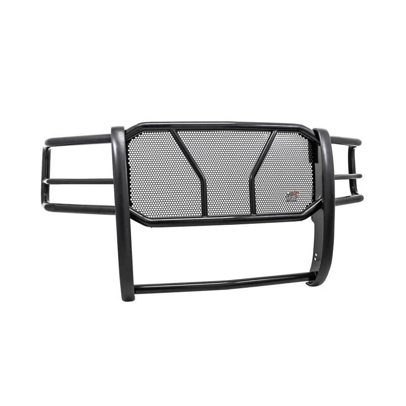 Westin 2007-2010 GMC Sierra 25/3500HD HDX Grille Guard - Black - Installation View