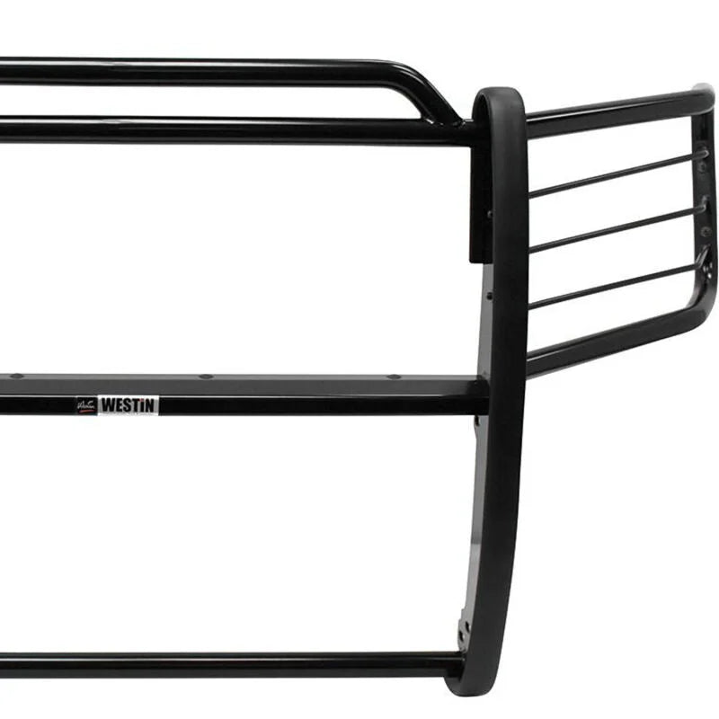 Westin 2007-2013 Cadillac/GMC Escalade EXT/ESV (Excl Platinum) Sportsman Grille Guard - Black - Side View
