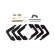 Load image into Gallery viewer, Westin 2007-2013 Chevy Silverado 1500 Crew Cab PRO TRAXX 4 Oval Nerf Step Bars - SS - Back View
