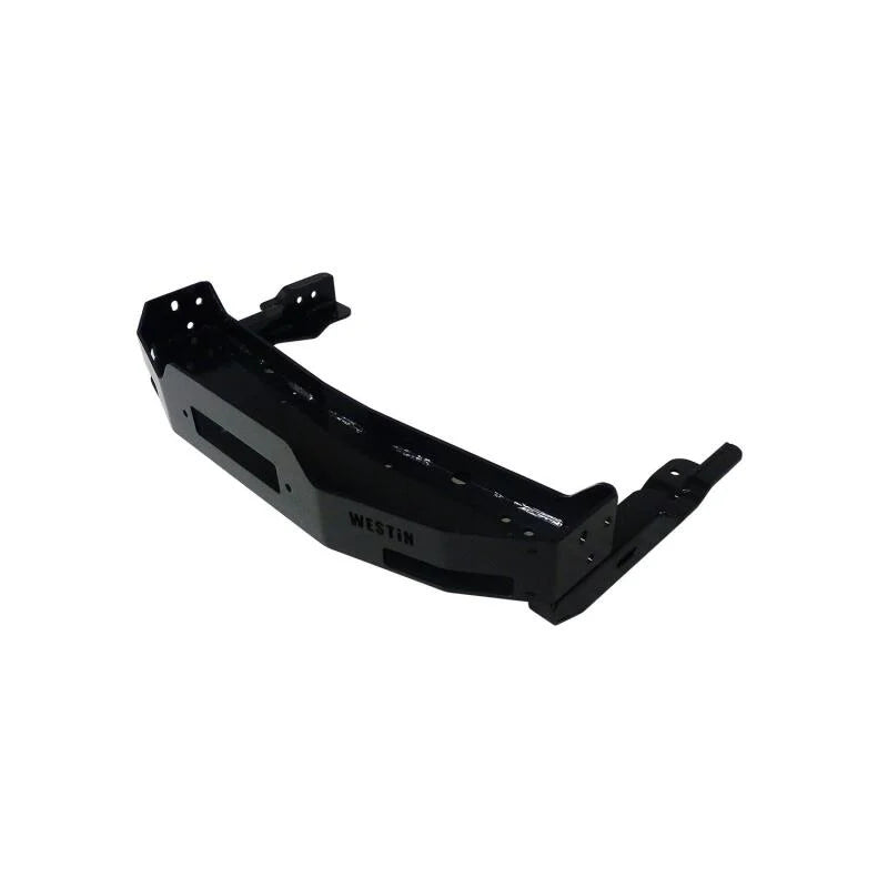 Westin 2007-2013 Chevy Silverado 1500 MAX Winch Tray - Black - Side View