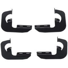 Load image into Gallery viewer, Westin 2007-2013 GMC Silverado/Sierra 1500 Reg Cab Running Board Mount Kit - Black - Side View