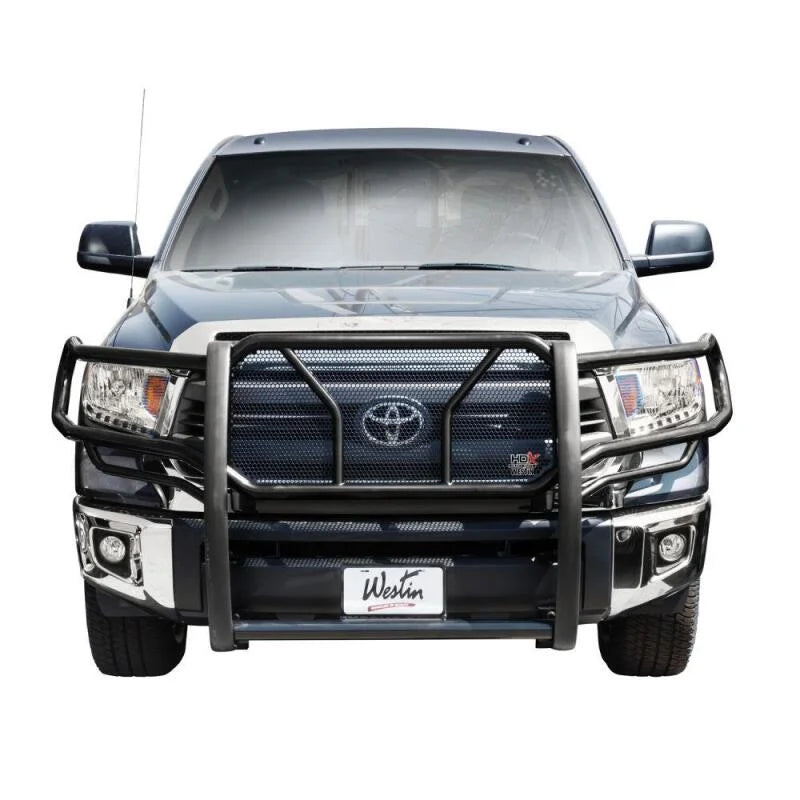Westin 2007-2013 Toyota Tundra HDX Grille Guard - Black - Back View