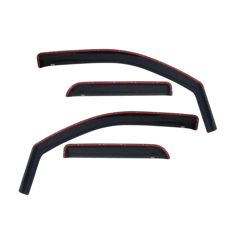 Westin 2007-2014 Chevrolet/GMC Tahoe/Yukon/Yukon Denali Wade In-Channel Wind Deflector 4pc - Smoke - Main Product View