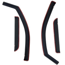 Load image into Gallery viewer, Westin 2007-2014 Chevy Silverado 2500/3500 Extended Cab Wade In-Channel Wind Deflector 4pc - Smoke - Side View