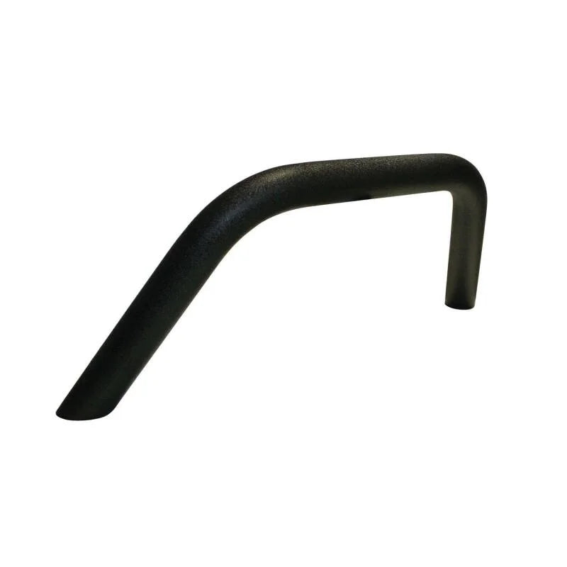 Westin 2007-2016 Jeep Wrangler/Wrangler Unlimited MAX Tray Bull Bar/Light Bar - Black Wrinkle - Side View