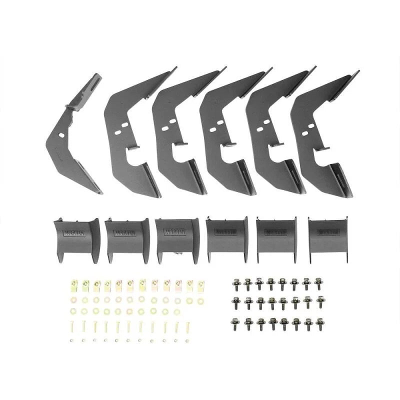 Westin 2007-2018 Chevy Silverado Ext/Dbl Cab R7 Nerf Step Bars - SS - Additional View 6