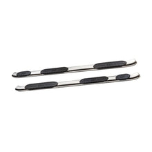 Load image into Gallery viewer, Westin 2007-2018 Toyota Tundra D-Cab (6.5 ft Bed) PRO TRAXX 5 WTW Oval Nerf Step Bars - SS - Side View