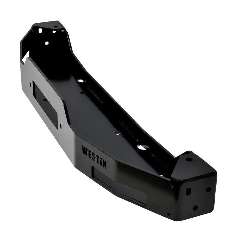 Westin 2007-2018 Toyota Tundra MAX Winch Tray - Black - Side View