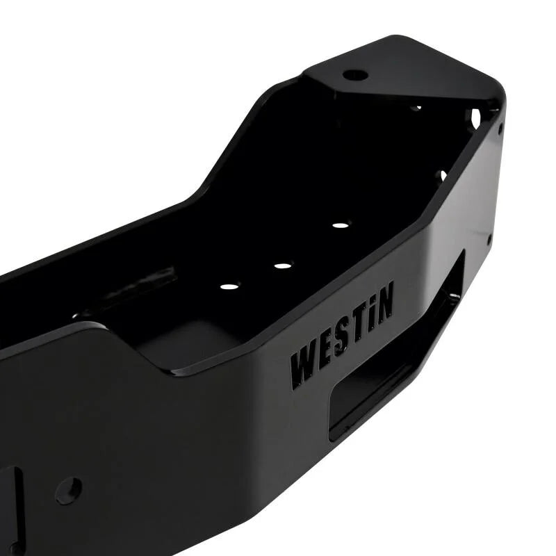 Westin 2007-2018 Toyota Tundra MAX Winch Tray - Black - Installation View