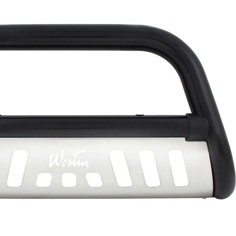 Westin 2007-2018 Toyota Tundra Ultimate Bull Bar - Textured Black - Side View