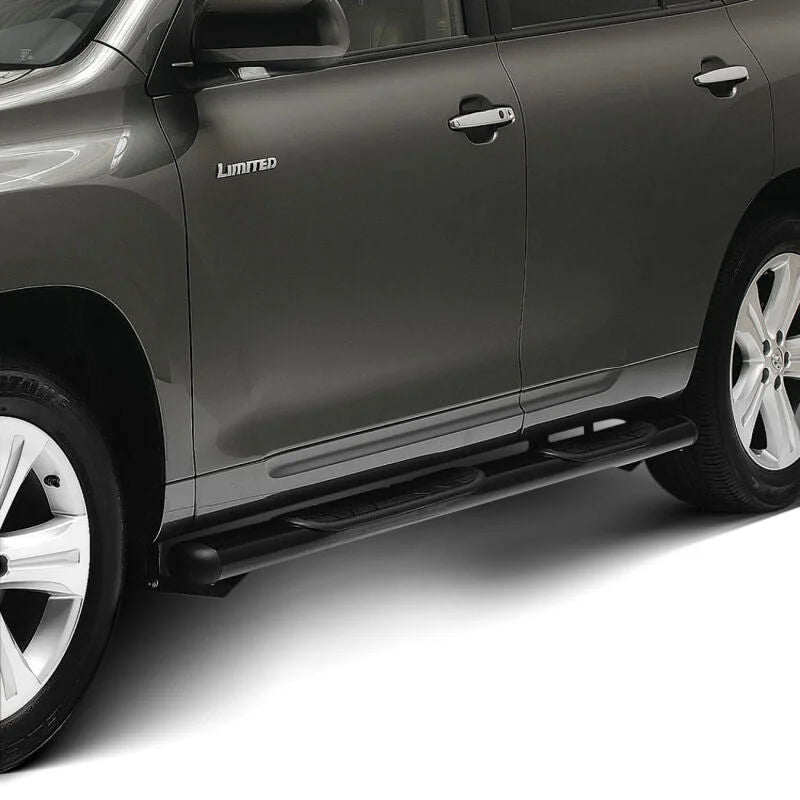 Westin 2008-2013 Toyota Highlander Premier Oval Nerf Step Bar Mount Kit - Black - Main Product View