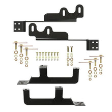 Load image into Gallery viewer, Westin 2008-2017 Buick/Chevrolet/GMC/Saturn Enclave Premier Oval Nerf Step Bar Mount Kit - Black - Main Product View