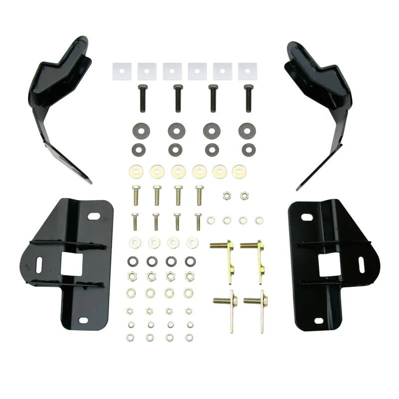 Westin 2009-2014 Ford F-150 Reg Cab E-Series 3 Nerf Step Bars - Black - Back View