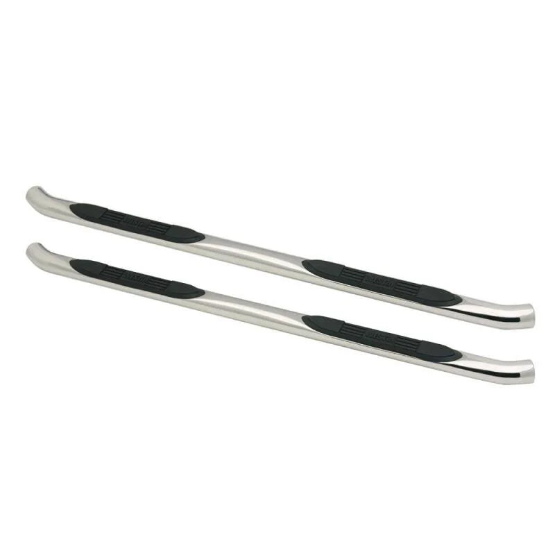 Westin 2009-2017 Chevrolet/GMC/Buick/Saturn Traverse E-Series 3 Nerf Step Bars - SS - Side View
