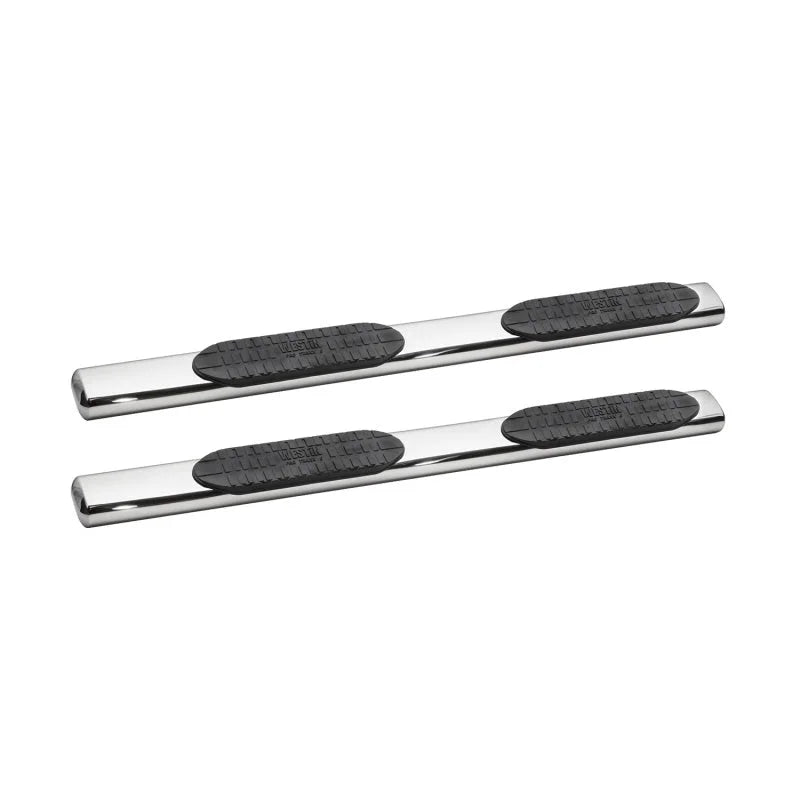 Westin 2009-2018 Dodge/Ram 1500 Crew Cab PRO TRAXX 6 Oval Nerf Step Bars - SS - Main Product View