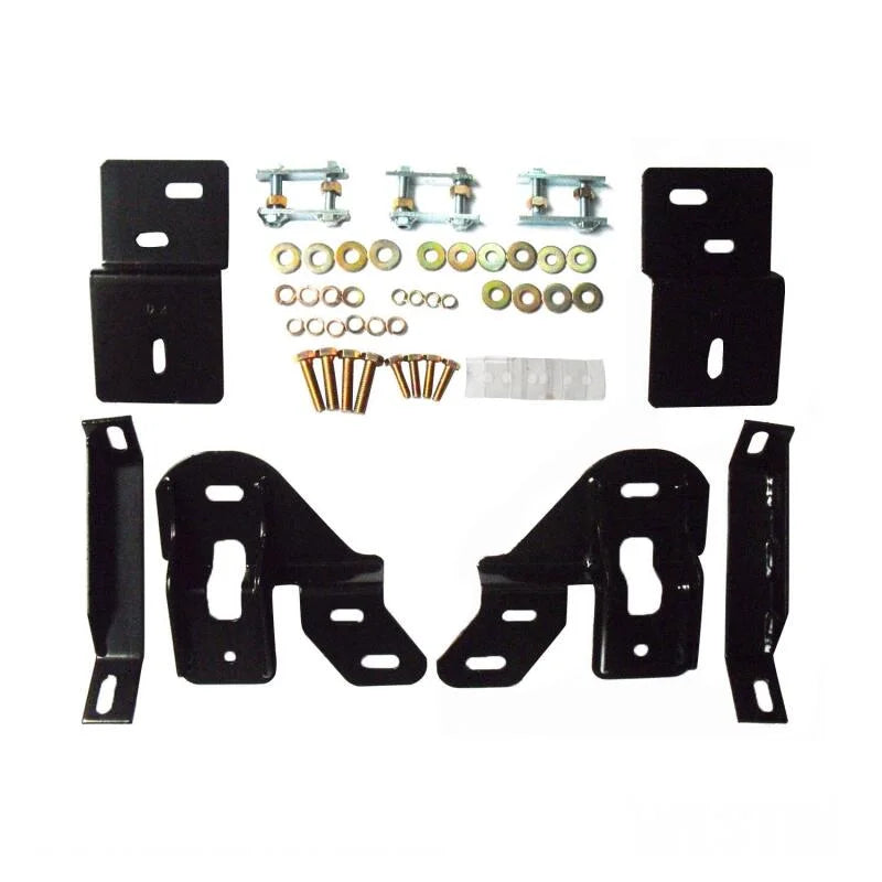 Westin 2009-2018 Dodge/Ram 1500 Crew Cab Platinum 4 Oval Nerf Step Bars - Black - Back View