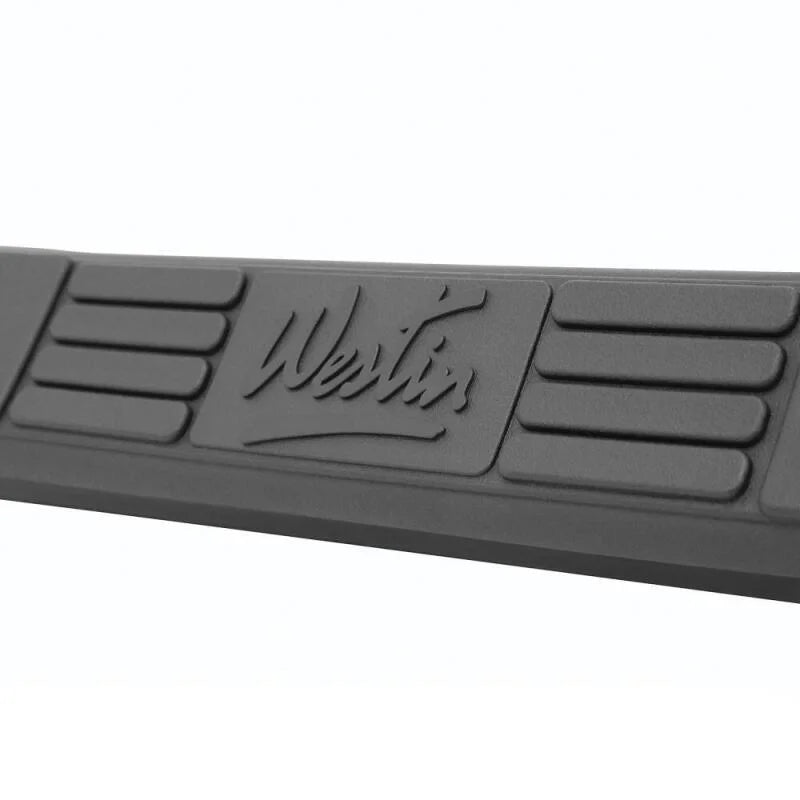 Westin 2009-2018 Dodge/Ram 1500 Crew Cab Signature 3 Nerf Step Bars - Black - Side View