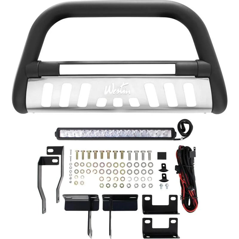 Westin 2009-2018 Dodge/Ram 1500 (Excl. Rebel model) Ultimate LED Bull Bar - Textured Black - Additional View 5