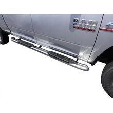 Load image into Gallery viewer, Westin 2009-2018 Dodge/Ram 1500 Quad Cab PRO TRAXX 5 Oval Nerf Step Bars - SS - Back View