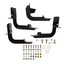 Load image into Gallery viewer, Westin 2009-2018 Dodge/Ram 1500 Reg Cab Premier Oval Nerf Step Bar Mount Kit - Black - Main Product View