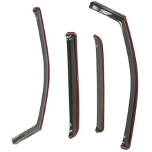 Load image into Gallery viewer, Westin 2009-2018 Dodge/Ram Crew Cab/Mega Cab Wade In-Channel Wind Deflector 4pc - Smoke - Side View