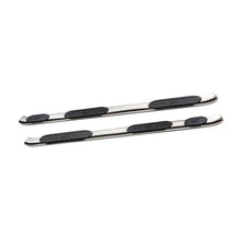 Load image into Gallery viewer, Westin 2009-2018 Ram/Dodge 1500 Quad Cab (6.5 ft Bed) PRO TRAXX 5 WTW Oval Nerf Step Bars - SS - Side View