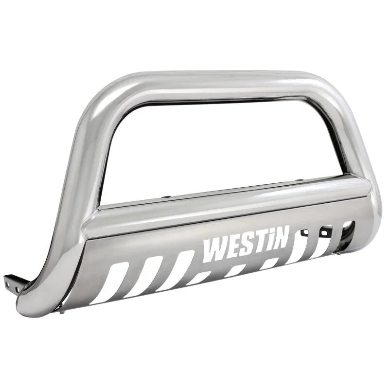 Westin 2010-2017 Toyota 4Runner (Excl Limited) E-Series Bull Bar - SS - Installation View