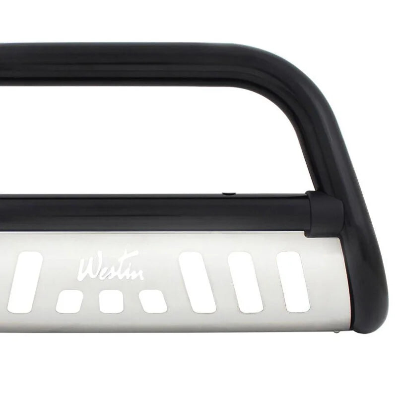 Westin 2010-2017 Toyota 4Runner (Excl Limited) Ultimate Bull Bar - Black - Side View