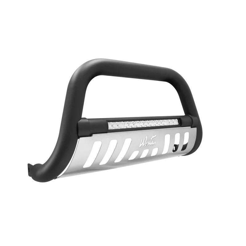 Westin 2010-2017 Toyota 4Runner (Excl Limited) Ultimate LED Bull Bar - Textured Black - Back View