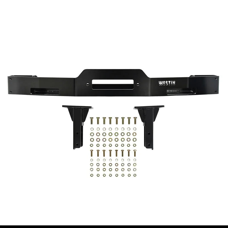 Westin 2010-2018 Ram 25/3500 MAX Winch Tray - Black - Side View