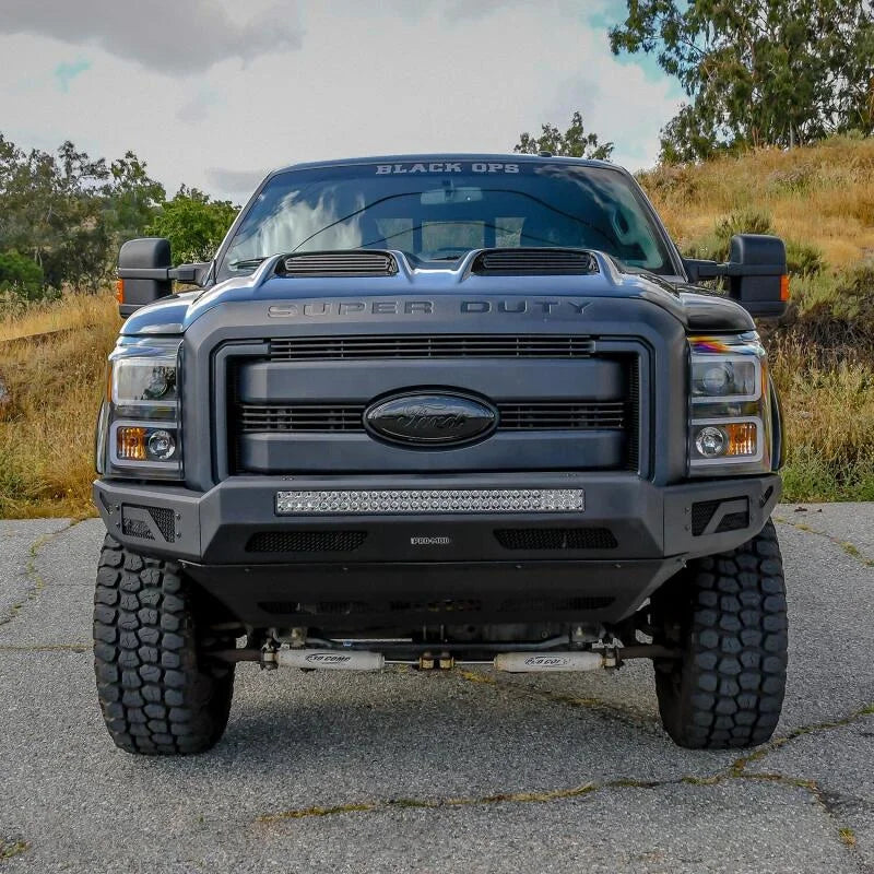 Westin 2011-2016 Ford F-250/350/450/550 Super Duty Pro-Mod Front Bumper - Back View