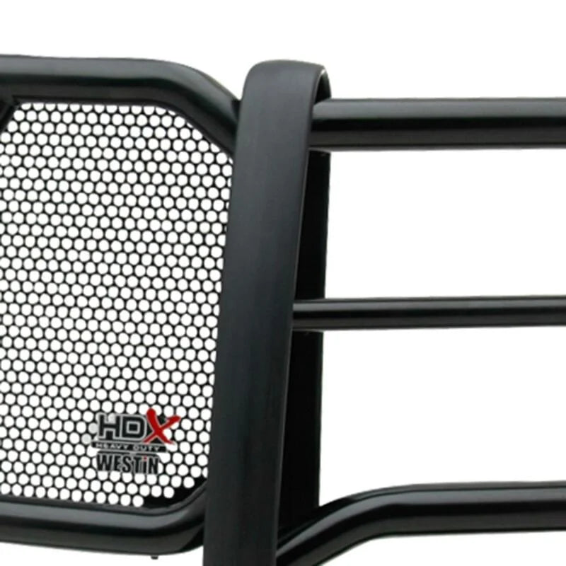 Westin 2011-2016 Ford F-250/350HD Super Duty HDX Grille Guard - Black - Installation View