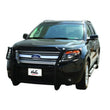 Load image into Gallery viewer, Westin 2011-2018 Ford Explorer 4dr Premier Oval Nerf Step Bar Mount Kit - Black - Side View