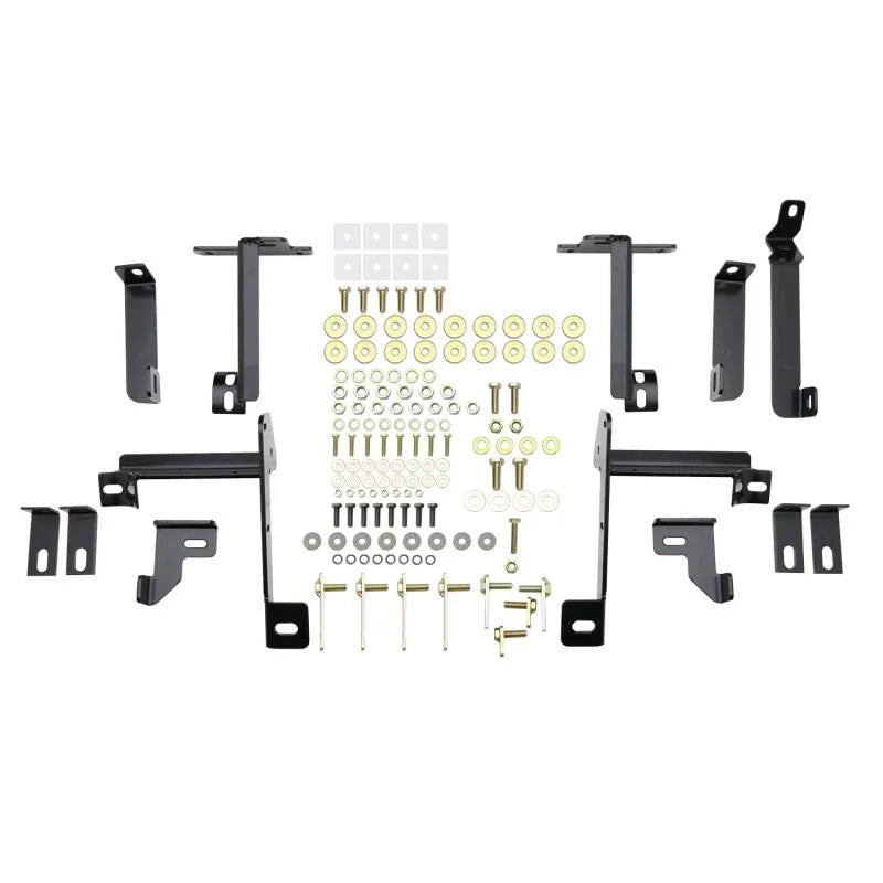 Westin 2011-2018 Jeep Grand Cherokee E-Series 3 Nerf Step Bars - SS - Side View