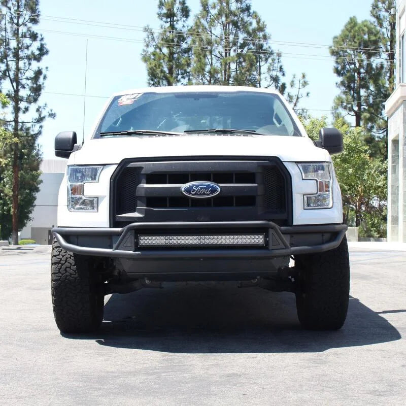 Westin 2013-2018 Ram 1500 Outlaw Bumper Skid Plate - Textured Black - Back View