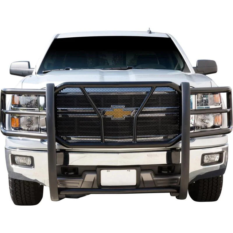 Westin 2014-2015 Chevrolet Silverado 1500 HDX Grille Guard - Black - Back View