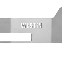 Load image into Gallery viewer, Westin 2014-2017 Chevrolet Silverado 1500 MAX Winch Tray Face Plate - SS - Back View