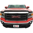 Load image into Gallery viewer, Westin 2014-2017 GMC Sierra 1500 Wade Platinum Bug Shield - Smoke - Back View