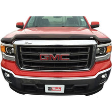 Load image into Gallery viewer, Westin 2014-2017 GMC Sierra 1500 Wade Platinum Bug Shield - Smoke - Back View