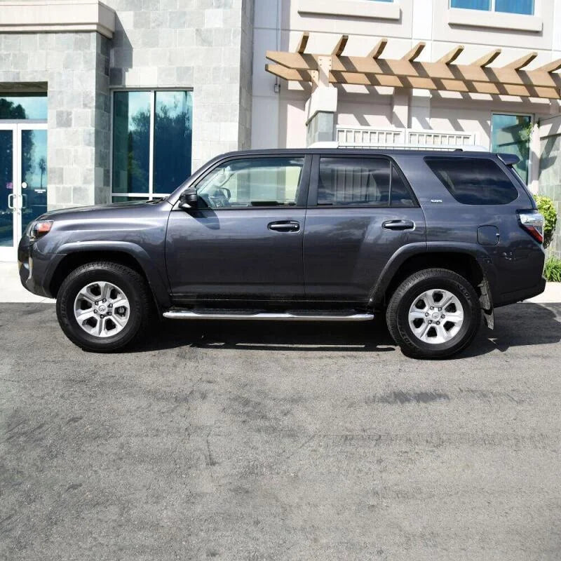 Westin 2014-2017 Toyota 4Runner SR5 PRO TRAXX 4 Oval Nerf Step Bars - SS - Side View