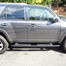 Load image into Gallery viewer, Westin 2014-2017 Toyota 4Runner SR5 PRO TRAXX 5 Oval Nerf Step Bars - Black - Installation View