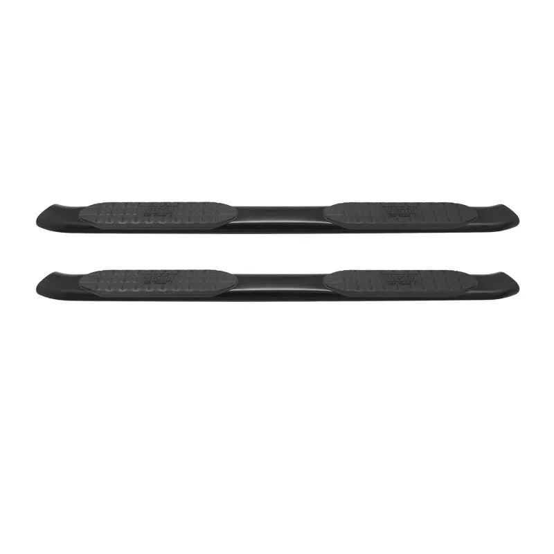 Westin 2014-2018 Chevrolet/GMC Silverado Sierra 1500 Dbl Cab PRO TRAXX 5 Oval Nerf Step Bars - Black - Additional View 5