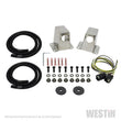 Load image into Gallery viewer, Westin 2014-2018 Chevrolet/GMC Truck/SUV Sensor Relocator - Polished - Back View