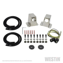 Load image into Gallery viewer, Westin 2014-2018 Chevrolet/GMC Truck/SUV Sensor Relocator - Polished - Back View