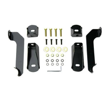 Load image into Gallery viewer, Westin 2014-2018 Chevy Silverado 1500 Crew Cab (Body Mount) E-Series 3 Nerf Step Bars - Black - Installation View