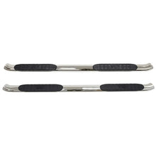 Load image into Gallery viewer, Westin 2014-2018 Chevy Silverado 1500 Crew Cab PRO TRAXX 4 Oval Nerf Step Bars - SS - Side View